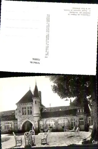 710896 France Foto AK Prangey Haute Marne Facade interieure de l entree sur la Cour d Honneur