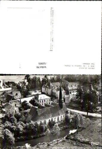 710905 France Luftbild Fraze Le Chateau et l Eglise Vue aerienne