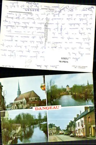 710929 France Mehrbild AK Dangeau Quelques vues du pays