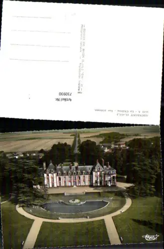 710930 France Luftbild Abondant Le Chateau Vue aerienne Schloss