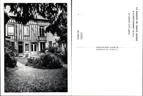 710937 France Illers-Combray La Maison de Tante Leonie La Maison Cote Jardin