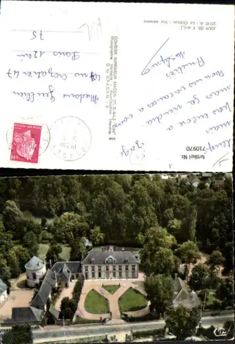 710970 France Fliegeraufnahme Jouy Le Chateau Vue aerienne