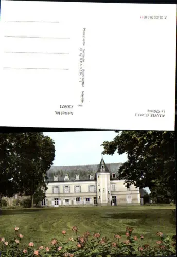 710971 France Foto AK Alluyes Le Chateau Schloss