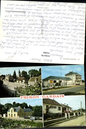 710980 France Mehrbild AK Thiron-Gardais Ansichten