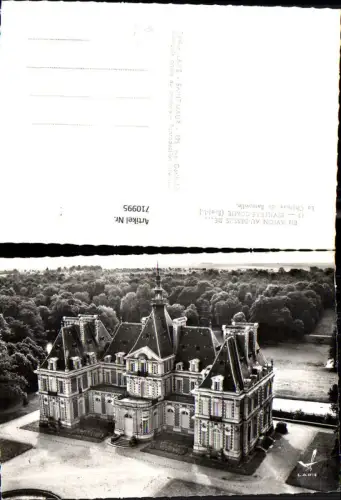 710995 France Fliegeraufnahme Beville-le-Comte Le Chateau de Baronville Schloss