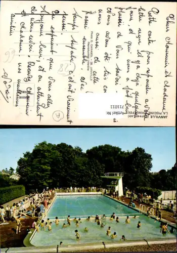 711011 France Janville Eure-et-Loir La Piscine Chauffee Freibad Schwimmbecken