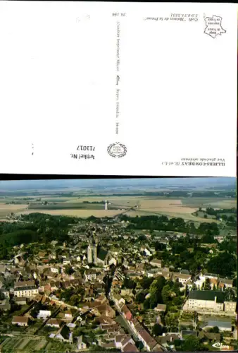 711017 France Fliegeraufnahme Illiers-Combray Vue generale aerienne