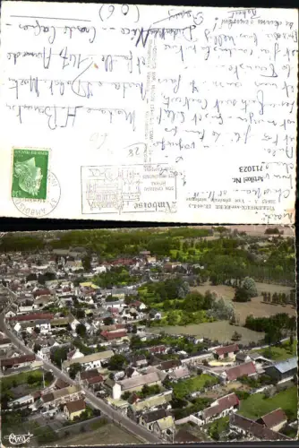 711023 France Fliegeraufnahme Villemeux-sur-Eure Vue generale aerienne