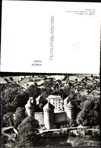 711042 France Fliegeraufnahme Lassay Mayenne Le Chateau Vue aerienne