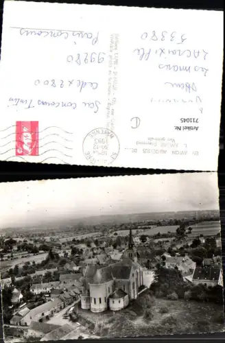 711045 France Fliegeraufnahme Juvigne Mayenne Vue generale
