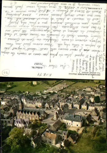 711057 France Fliegeraufnahme Fougerolles-du-Plessis Mayenne Vue generale aerienne