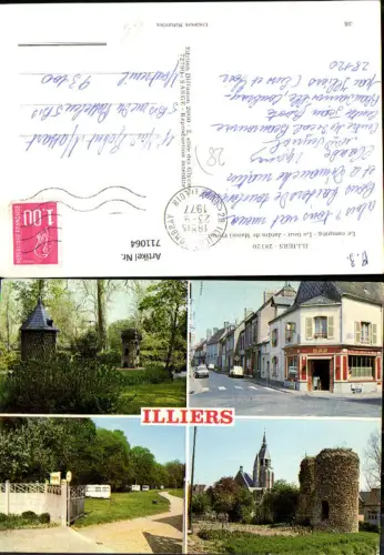 711064 France Mehrbild AK Illiers Le camping La tour Jardin de Marcel Proust