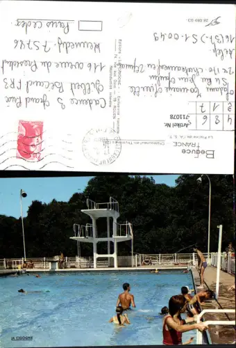 711078 France Chateauneuf-en-Thymerais La Piscine de l A.S.T. Schwimmbad Freibad
