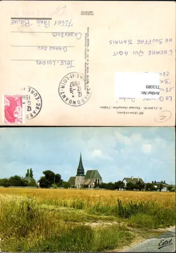 711089 France Bu Eure-et-Loir Paysage champetre l eglise Kirche