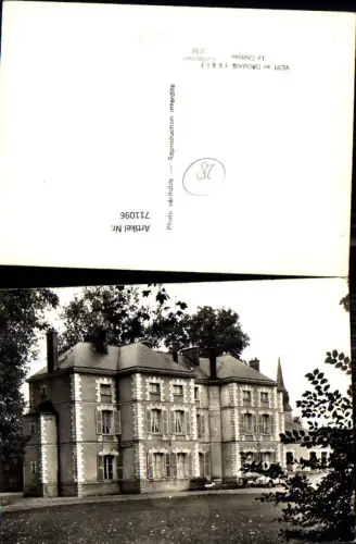 711096 France Foto AK Vert en Drouais Le Chateau Schloss