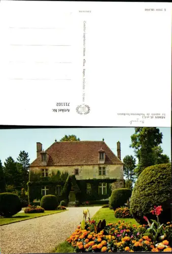 711102 France Foto AK Neron Eure-et-Loir Le manoir de Vacheresse-les-Basses