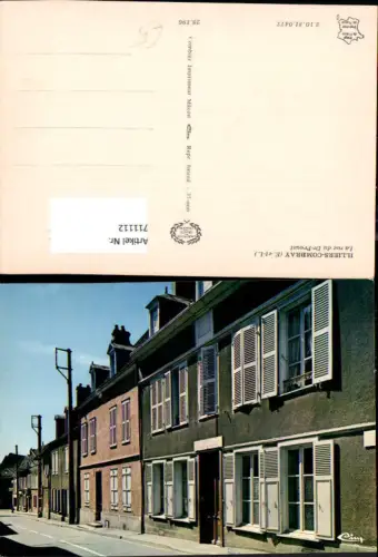 711112 France Illiers-Combray La rue du Dr Proust