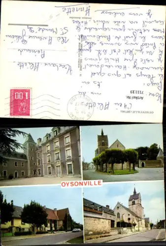 711119 France Mehrbild AK Oysonville Ansichten
