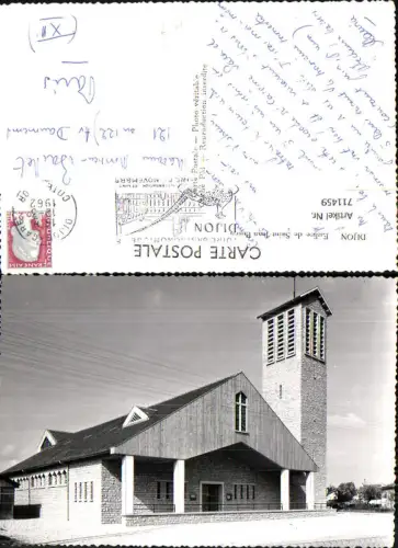711459 France Foto AK Dijon Eglise de Saint-Jean-Bosco Kirche