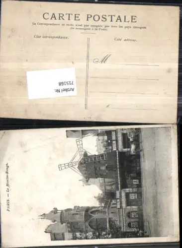 715168 France Paris Le Moulin Rouge