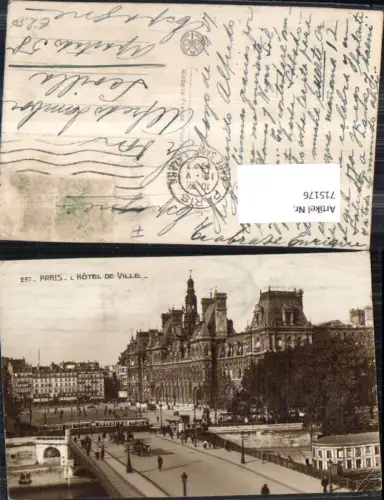 715176 France Paris Hotel de Ville gel Sevilla Spain