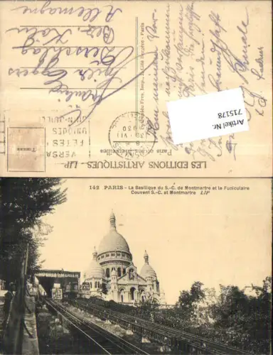 715178 France Paris Couvent Montmartre gel Derschlag Köln