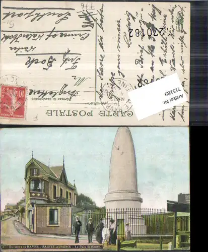 715189 France Environs de Havre Sainte Adresse Le Pain de Sacre gel Southport Wales