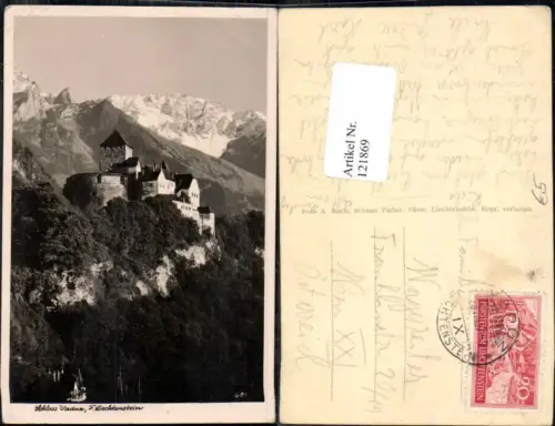 121869,Schloss Vaduz Fürstentum Liechtenstein