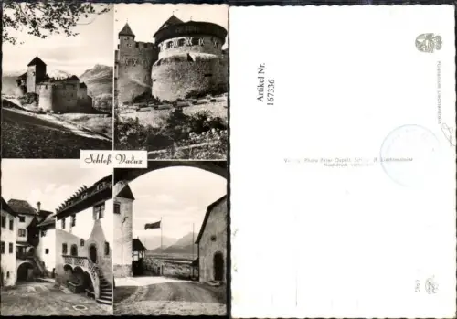 167336,Vaduz Schloß Vaduz Mehrbild Ak