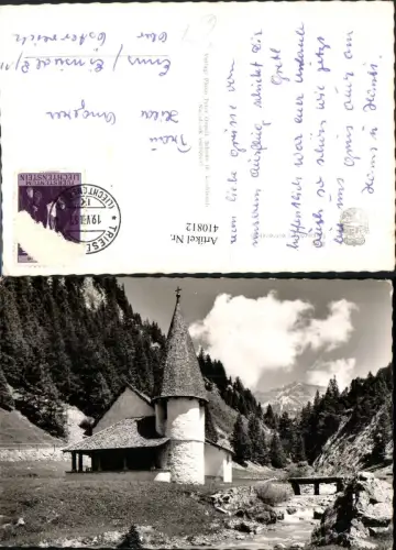 410812,Principality of Liechtenstein Steg Kapelle Bergkulisse