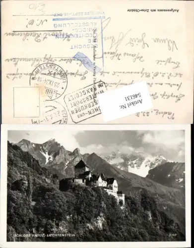 546131,Fürstentum Liechtenstein Vaduz pub Risch Lau 3760