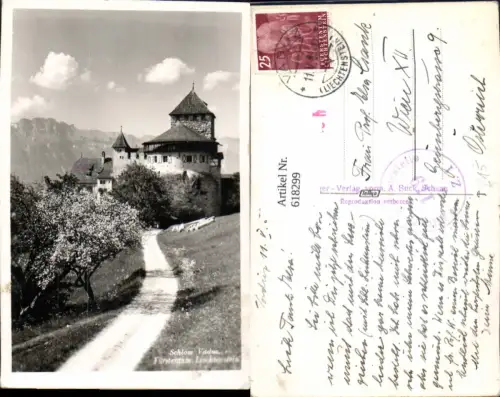 618299,Foto Ak Schloss Vaduz Principality of Liechtenstein