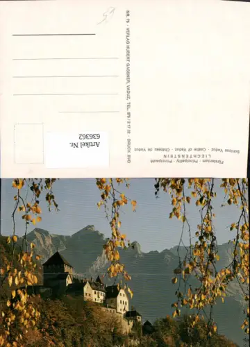 636362,Schloss Vaduz Castle Principality of Liechtenstein