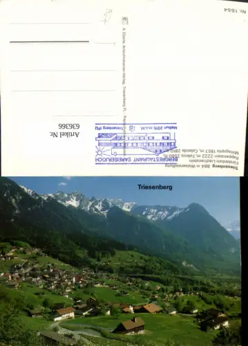 636366,Triesenberg Walsersiedlung Rappenstein Falknis Principality of Liechtenstein