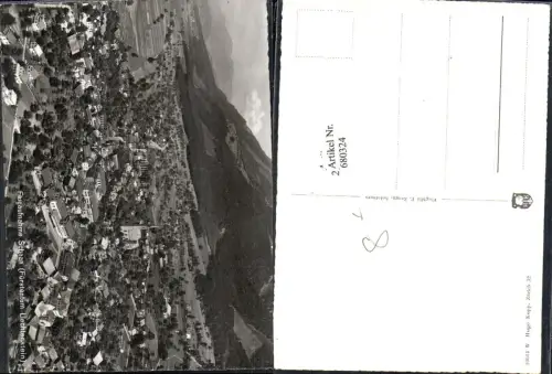 680324 Fürstentum Liechtenstein Schaan Flugaufnahme Fliegeraufnahme