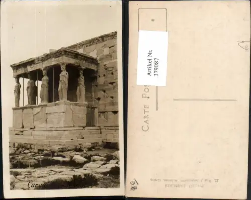 379087,Greece Athenes Athen Caryatides Karyatide Tempel Stauten