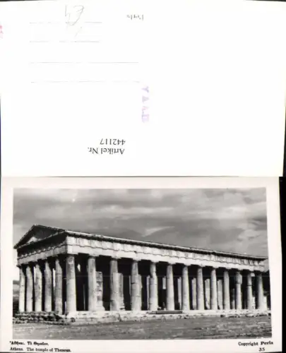 442117,Greece Athens Athen Temple of Theseus Tempel pub Perla 35