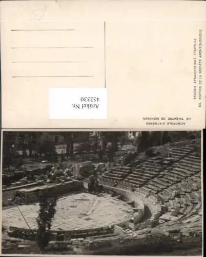 452330,Greece Acropole Athenes Theatre de Dionysos Amphitheater