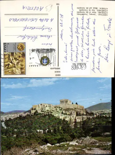 630888,Athens Athen Blick auf Acropolis Akropolis Greece