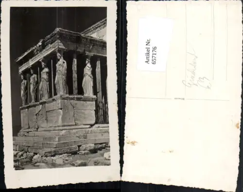 657176,Foto Ak Griechenland Greece Tempel Antike
