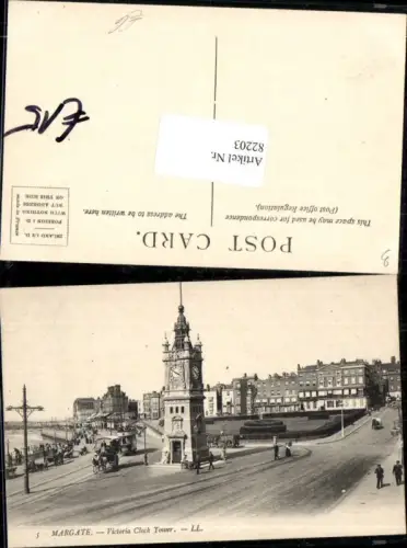 82203,Margate Victoria Clock Tower Detailansicht