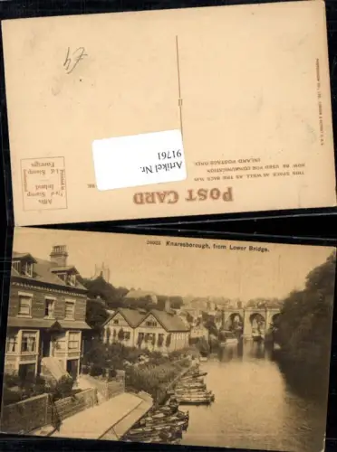 91761,Knaresborough form Lower Bridge