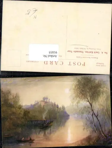 91855,Künstlerkarte William Miller Loch Katrine Scottish View