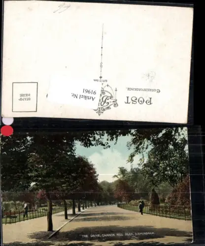 91961,Birmingham The Drive Cannon Hill Park