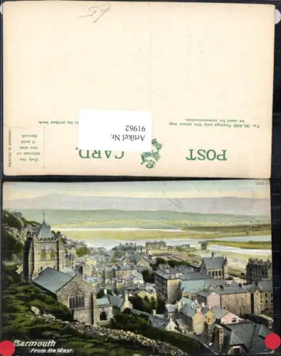 91962,Barmouth from the West