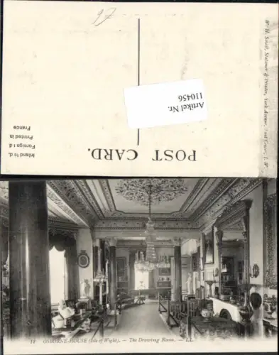 110456,Isle of Wight Osborne House The Drawing Room pub LL 12