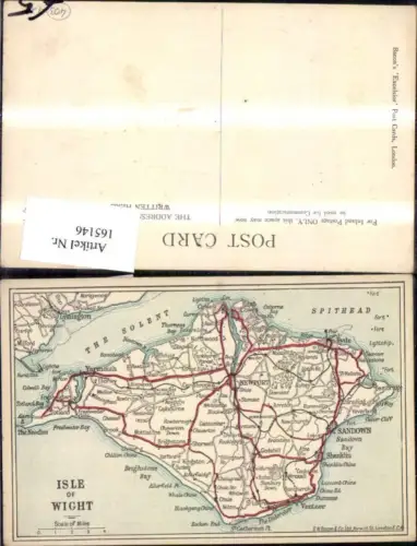 165146,The Isle of Wight Lagekarte