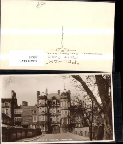 166849,Cambridge Newnham College Frontansicht