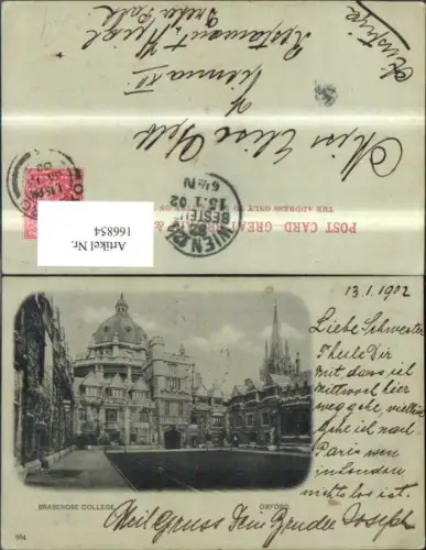 166854,Oxford Brasenose College 1902