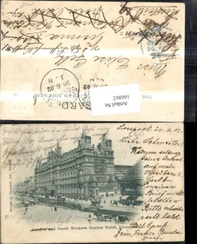 166862,Liverpool North Western Station Hotel 1902